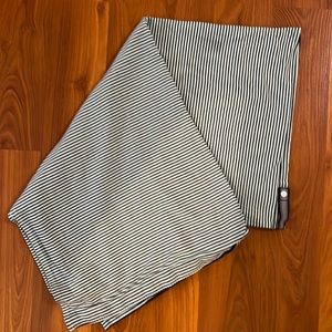 Lululemon Vinyasa Scarf Rulu Classic Stripe Mint Moment Black